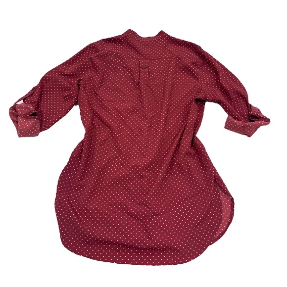 Fun2Fun Red Polka Dot Blouse - Picture 4 of 4